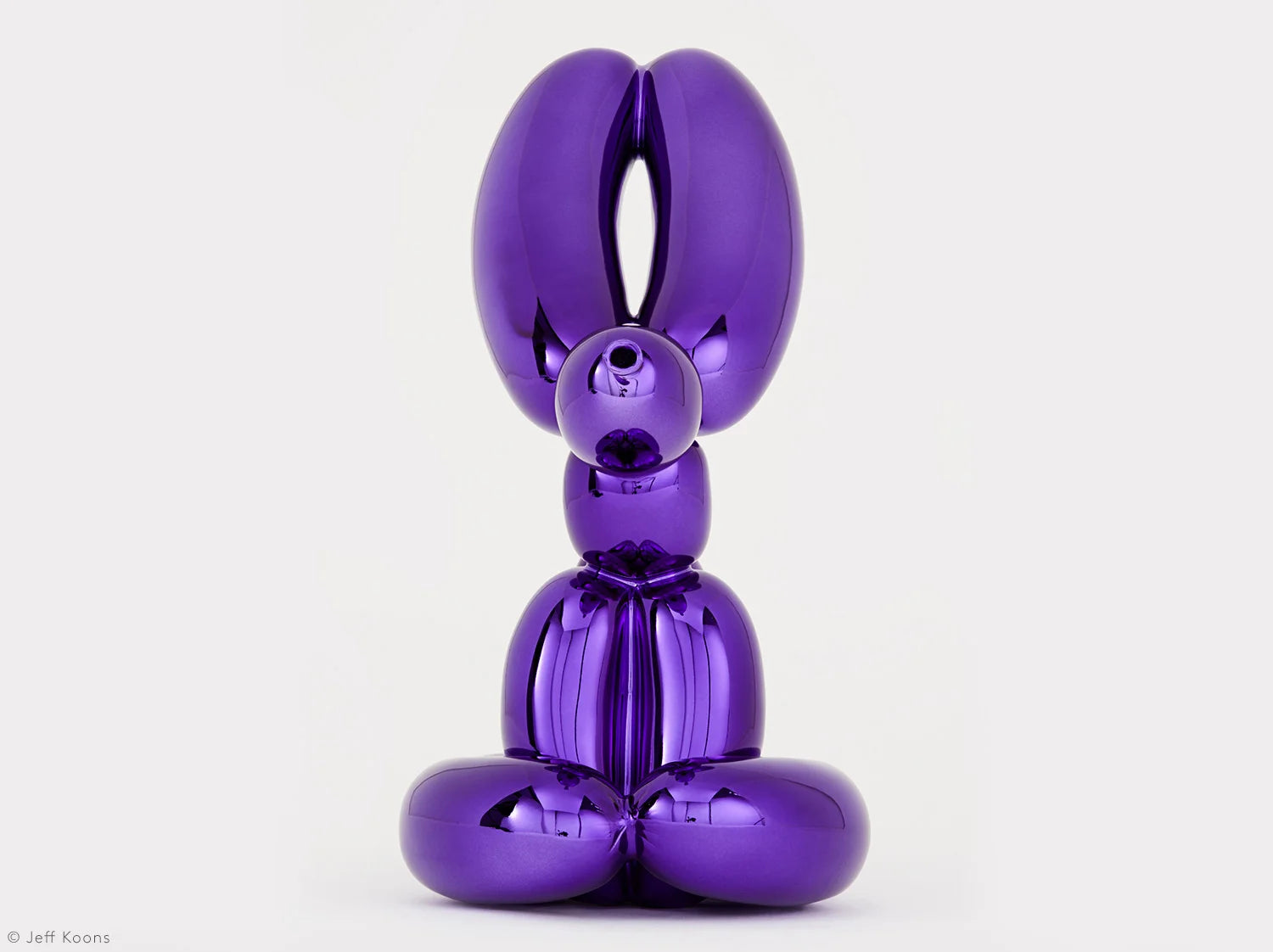 Jeff Koons - Balloon Rabbit (Violet)
