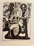 Robert Combas, L'Homme à la moto, 1982