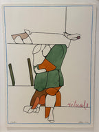 Valerio Adami, Rituale, 1972