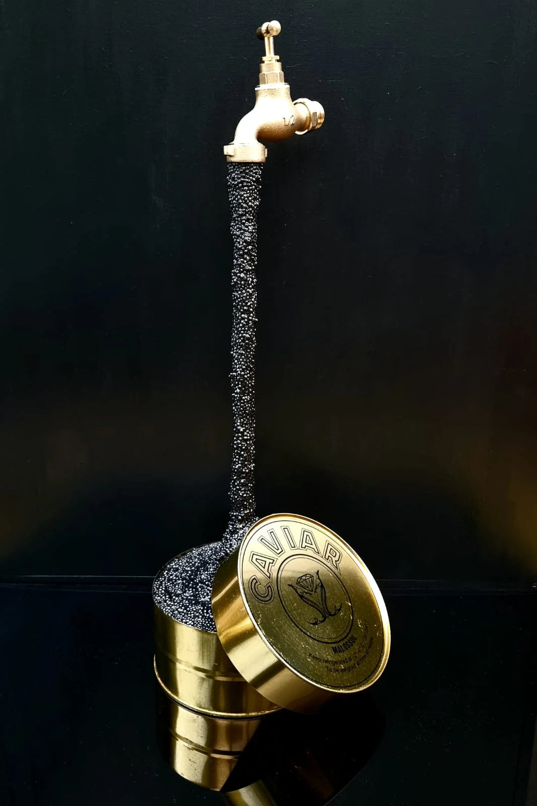 Fontaine à caviar Or - Thomar